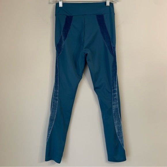 ZARA Girls Just Be Wonderful Teal Pants Leggings Size 11-12(Girls Large) - Picture 3 of 9